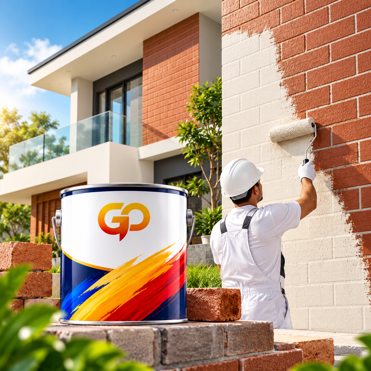 BrickSeal Masonry Paint 10 L Natural Stone
